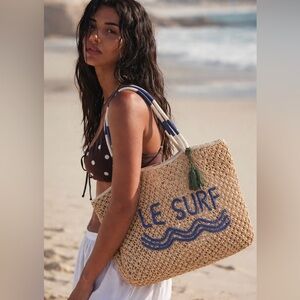 Hershey Le Surf Macrame Tote